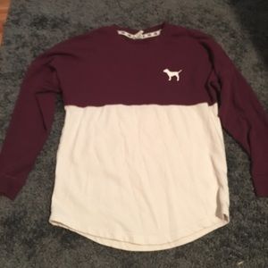 PINK Victoria’s Secret Spirit Jersey Pullover